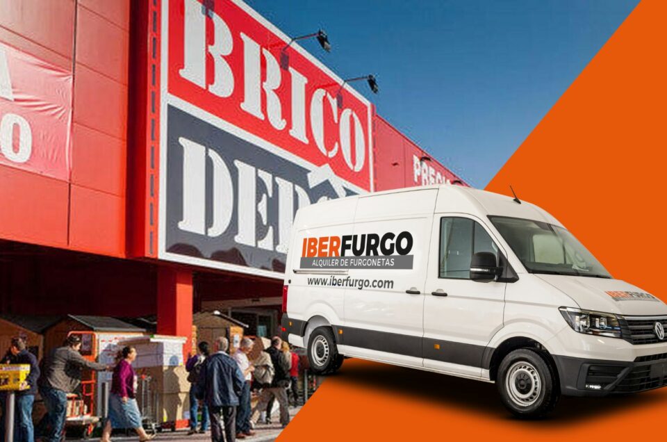 Alquiler de Furgonetas para Brico Depot | Ofertas por horas y días