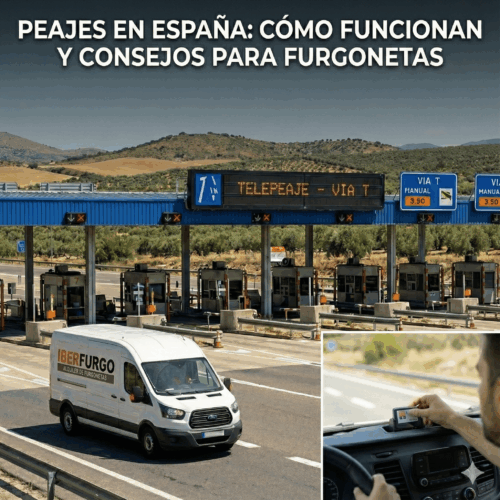 Peajes en España: cómo funcionan y consejos para furgonetas